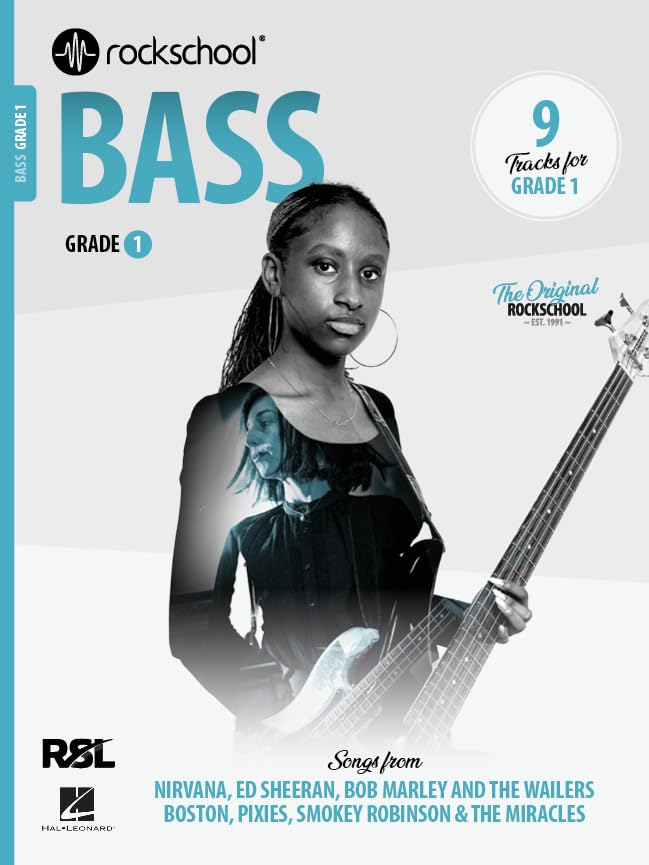 Rockschool Bass Grade 1 2024 méthode basse débutant avec audio