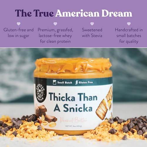 American Dream Nut Butter – Gluten-Free Thicka Than a Snicka Peanut Butter