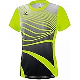 Erima Damen T-Shirt Athletic T-Shirt Neon Gelb/Schwarz 38