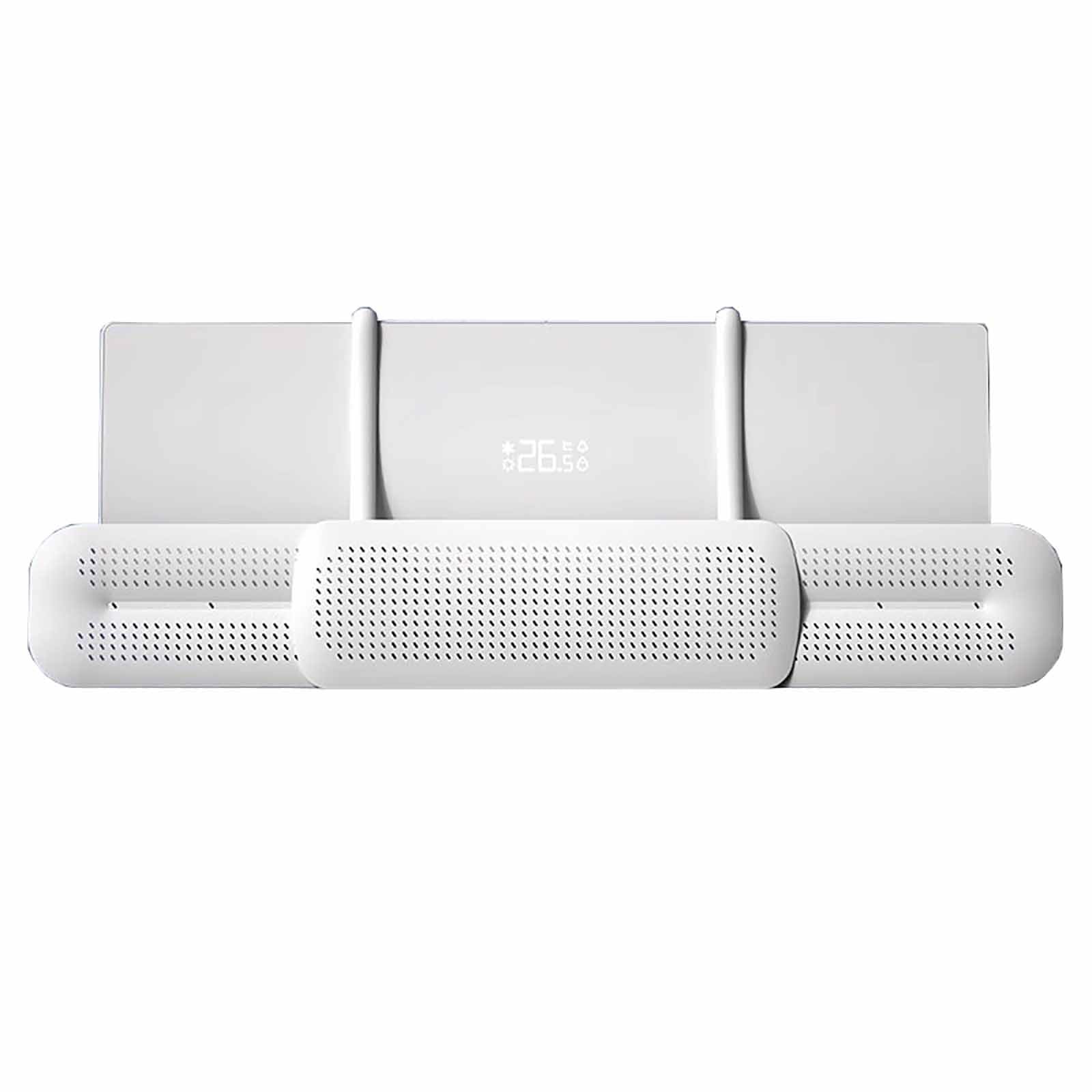 Grille d'aération réglable pour climatiseur mural rétractable de 26,3 à 37,7 pouces