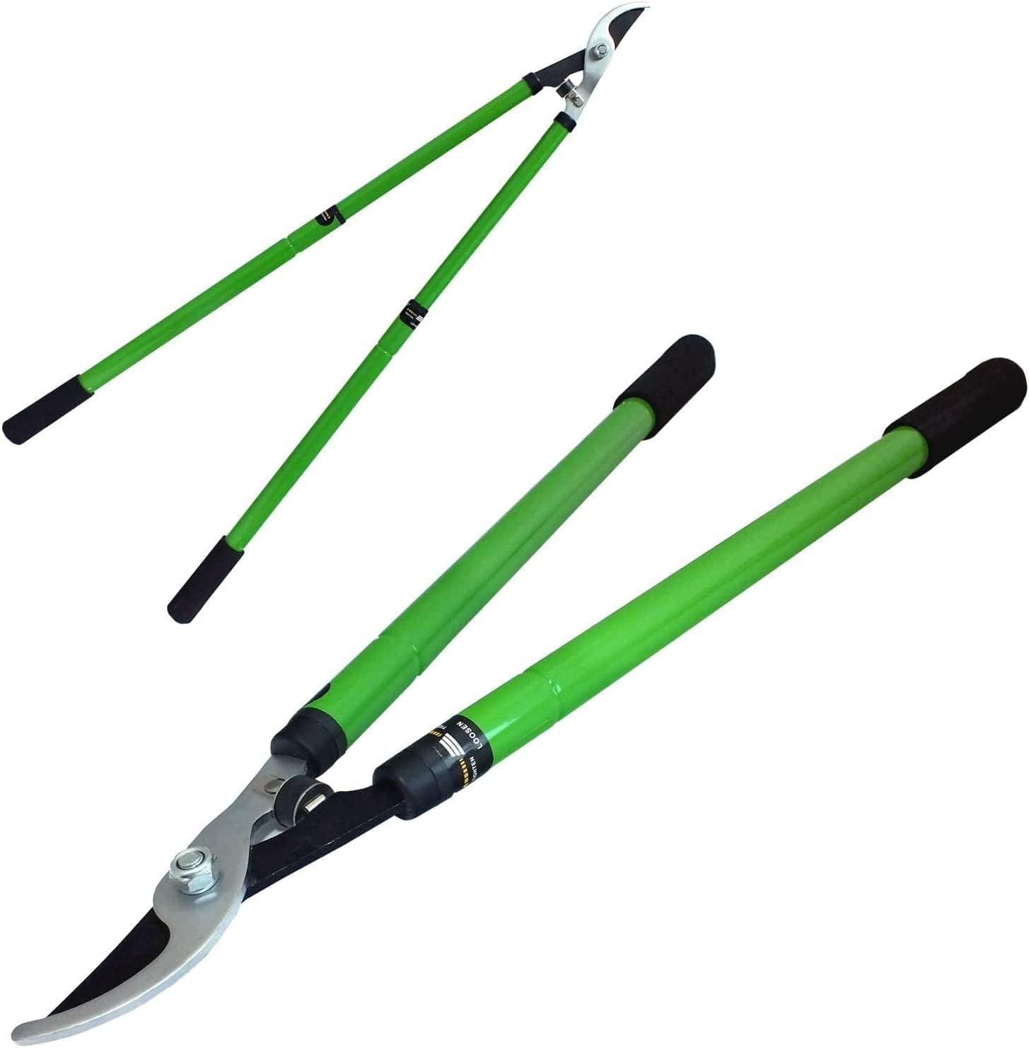 UnibosExtendable Loppers | Telescopic Long Extendable Handle Secateurs | Heavy Duty Branch Cutters | For Gardening