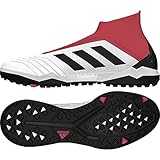  adidas Predator Tango 18+ TF, Zapatillas de fútbol Sala Hombre, Blanco Ftwbla Negbas Correa 000, 42 EU