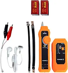 Kit Testador e Localizador de Rede e Cabos - Scaner Localizador, Rastreador e Testador de Rede e Cabos Premium