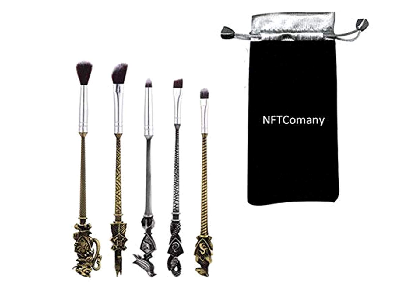 Beauty Makeup Brushes Kit 5pcs Foundation Blending Blush Eyeshadow Face Powder Brush Makeup Soft Fan Brush Foundation Brushes Make Up Tool