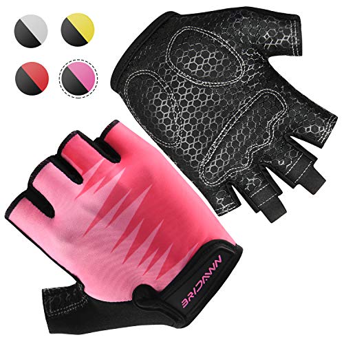 Bridawn Weight Lifting Workout Gloves Men Women Gym Gloves with Full Palm Non-slip