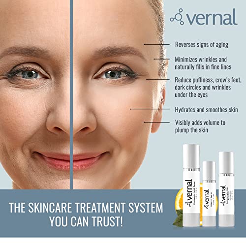 Vernal’s 100% Pure Hyaluronic Acid Serum – Rich With Vitamins C, E And Age-Defying Antioxidants - Anti Wrinkle, Anti Aging Face Serum That Lifts And Firms Skin, Made In Usa #TOP2