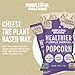 Purplesful Purple Corn Popcorn, Silkier, Creamier & Healthy Popcorn, Vegan-Friendly, Non-GMO, Flavorful Popped Corn Gourmet Snack, Vegan Cheddar, Big Bulk Pack - 4.8 Oz Per Pack (Pack of 3)