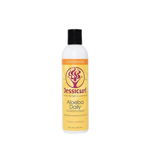 Miniatura 3 de Jessicurl, Aloeba Daily Conditioner for Curly Hair, Leave in Conditioner and Hair Detangler for Fine Hair
