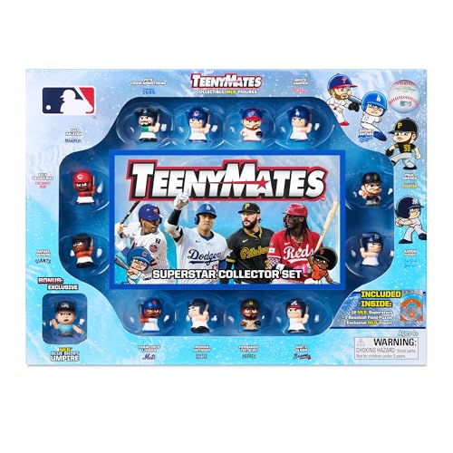 Party Animal MLB 2026 TeenyMates Figures Team Colors One Size (Teenymates MLB 2025 Box Set)