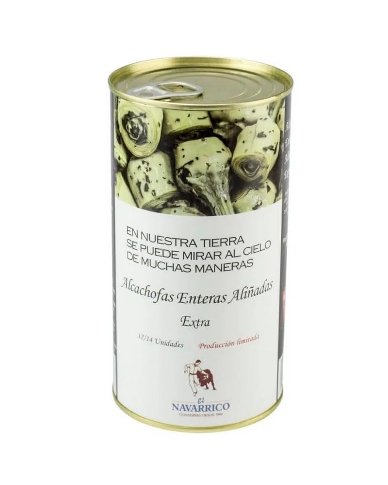 Alcachofas enteras aliñadas El Navarrico