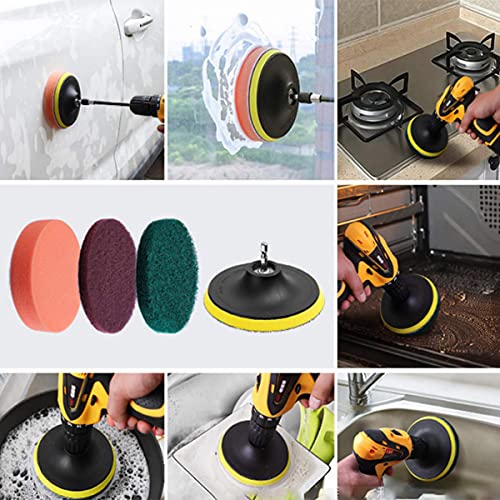 GFFG Set di 37 spazzole per trapano, set Power