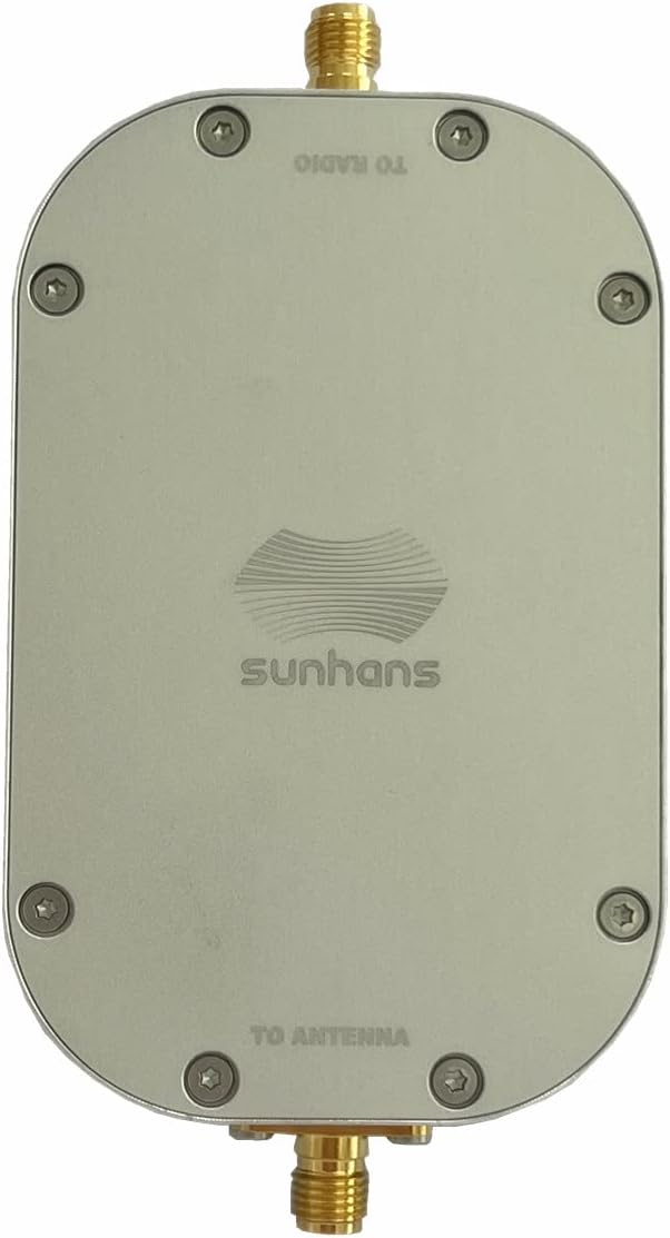 eSunRC RC Wireless Signal Booster, 2.4GHz and 5.8GHz Dual Band 2000mW 33dBm UAV WiFi Signal Booster Amplifier Repeater Extender Ultralight 2.7oz (77g), for Drones, UAV, RC