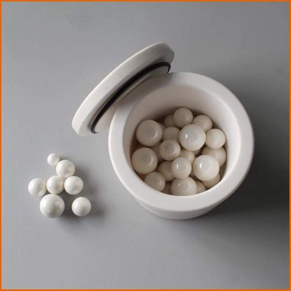 Tarro de molienda de bolas de óxido de circonio de 50ml-1000ml for molino de bolas planetario de laboratorio-alta dureza y resistencia al desgaste(250ml)