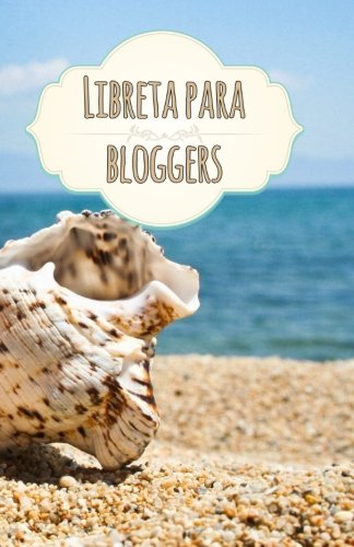 Libreta para bloggers: caracola blanco y interior
