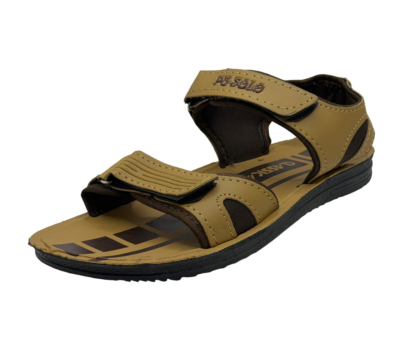 classica Mens Black Red PVC Sandal-picture-46