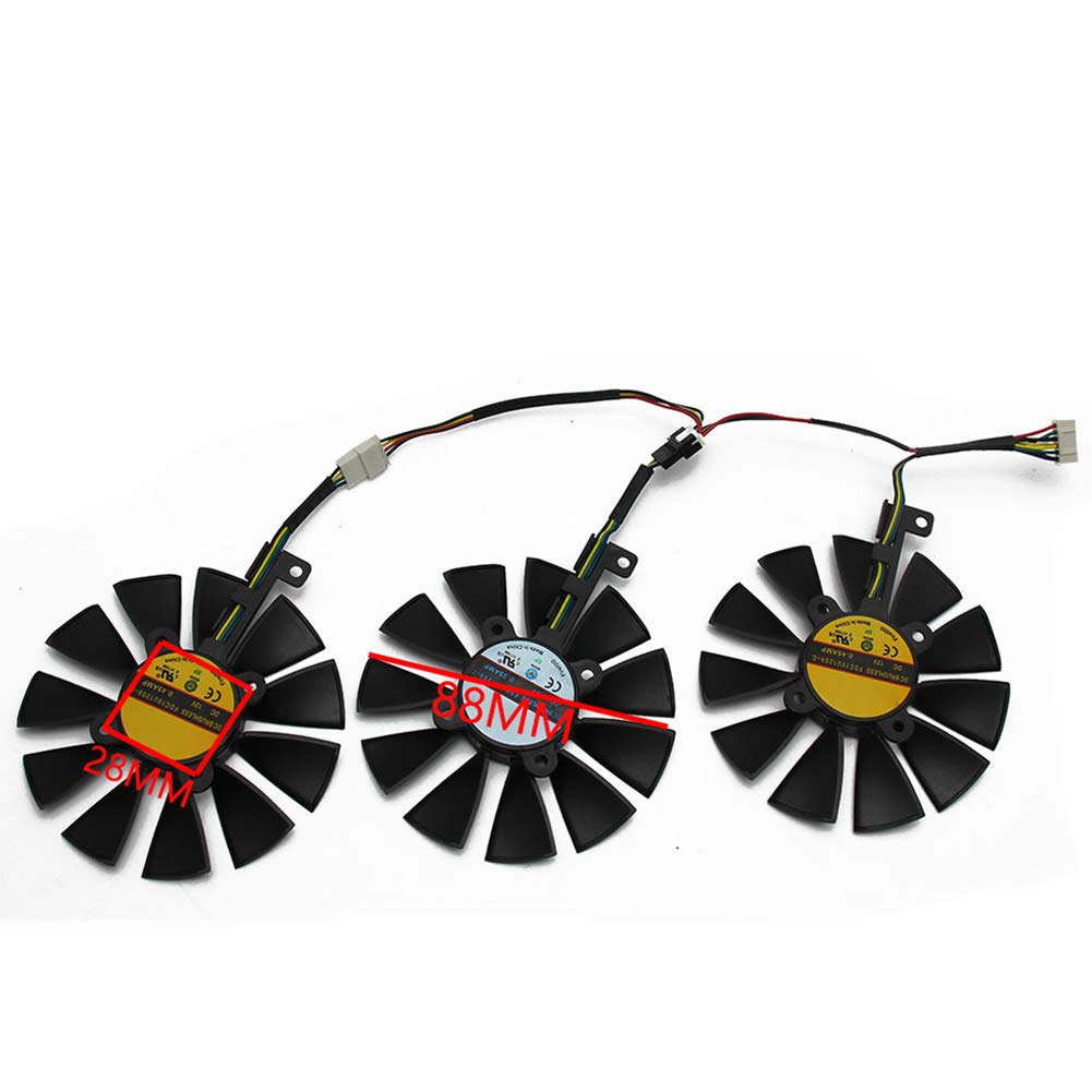Amazon.com: New 87MM FDC10U12S9-C FDC10H12S9-C Cooling Fan Replace
