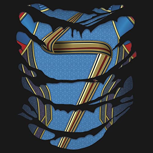 Marvel Ms Rips Girls Short Sleeve Tee Shirt2