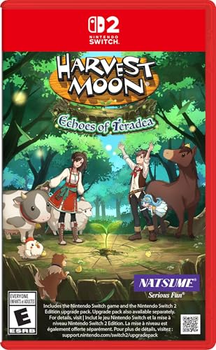 Harvest Moon: Echoes of Teradea w/ Wolf Plush (Amazon Exclusive) - Nintendo Switch2