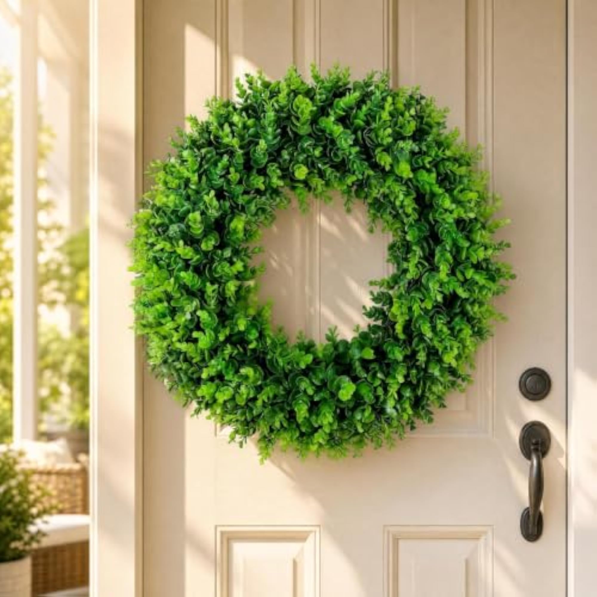 Foliage Wreath Indoor Outdoor Artificial Wreath