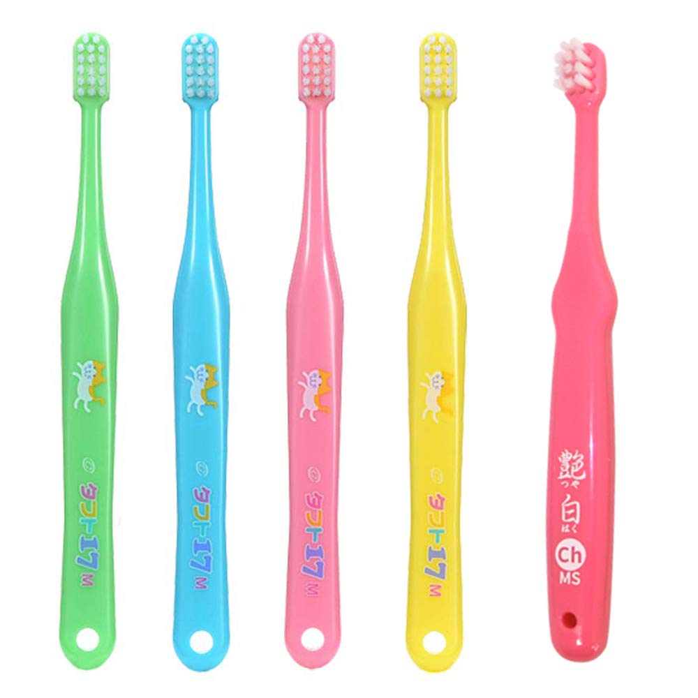 Amazon.co.jp: タフト17 M 歯ブラシ×10本 + 艶白 (つやはく) こども用