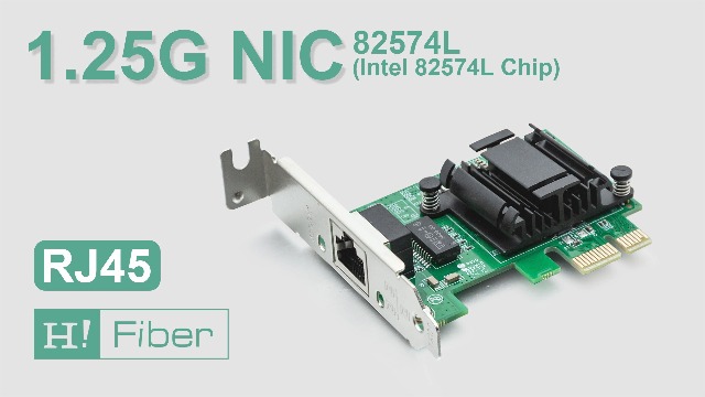 Gigabit PCIE Network Card for Intel I350AM Chip, with