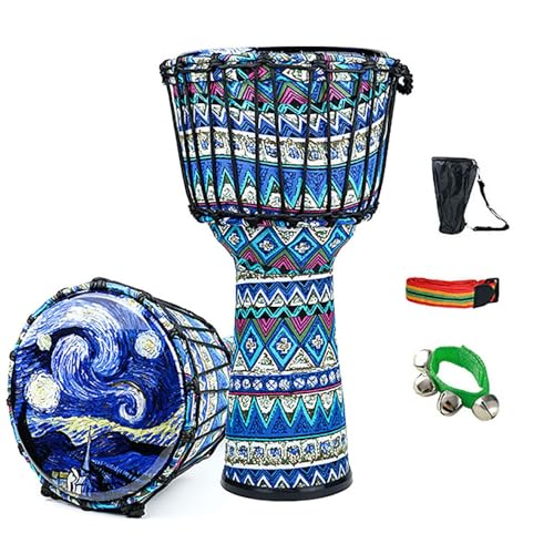 BMOZRM(ȂU) Wx AtJh p[JbV y _ubJ h nhh lp {S vdl Djembe Drum ŉt ~[WVւ̃Mtg(10inch A+rope+gift)