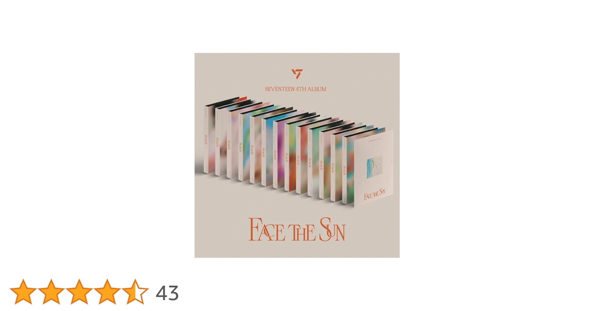 SEVENTEEN FACE THE SUN CD 6セット SEVENTEEN FACE THE SUN CD 6セット seventeen-face-the-sun-4th-