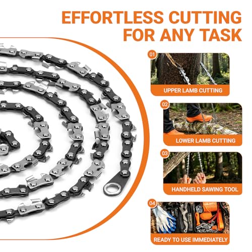 55 Inch 72 Teeth Rope Saw