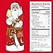 Lindt Santa Milk Chocolate, Christmas Milk Chocolate Candy, 4.4 oz.