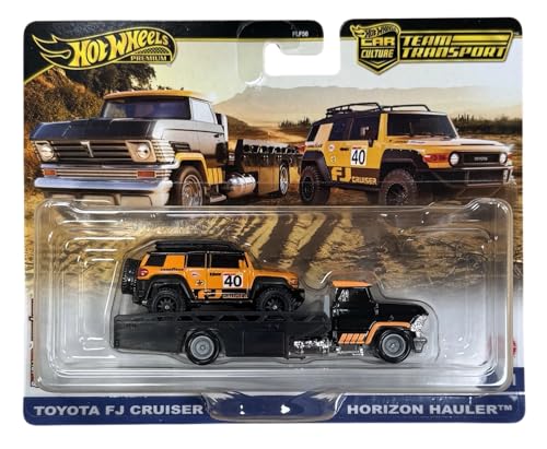 Hot Wheels Team Transport Toyota FJ Cruiser Horizon Hauler #81,
