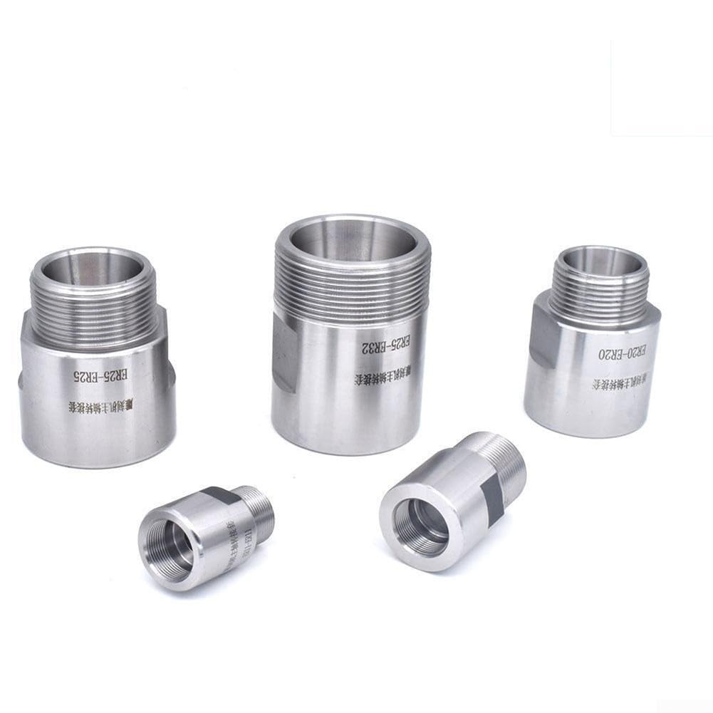 Adaptateur de filetage pour mandrin de serrage ER11 ER16 ER20 ER25 ER32 (ER16-ER20)