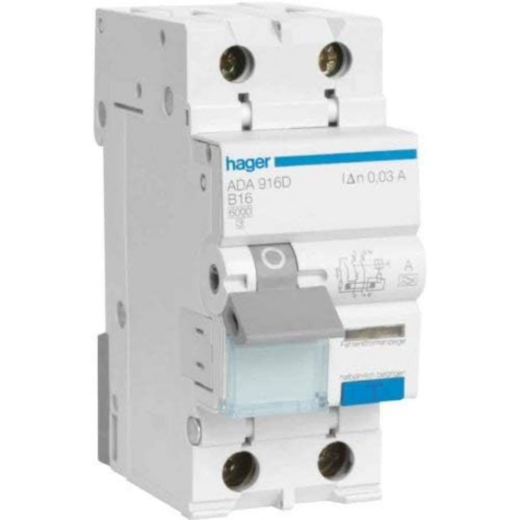HAGER ADA966D FI/LS-Schutzschalter 1P+N C16 240V