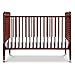 DaVinci Jenny Lind 3-in-1 Convertible Crib in Rich Cherry, Removable Wheels, Greenguard Gold Certified