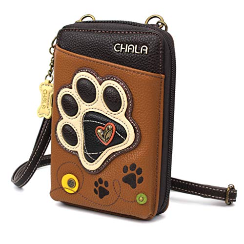 Image of CHALA Wallet Crossbody Cell Phone Purse - Women Faux Leather Multicolor Handbag with Adjustable Strap
