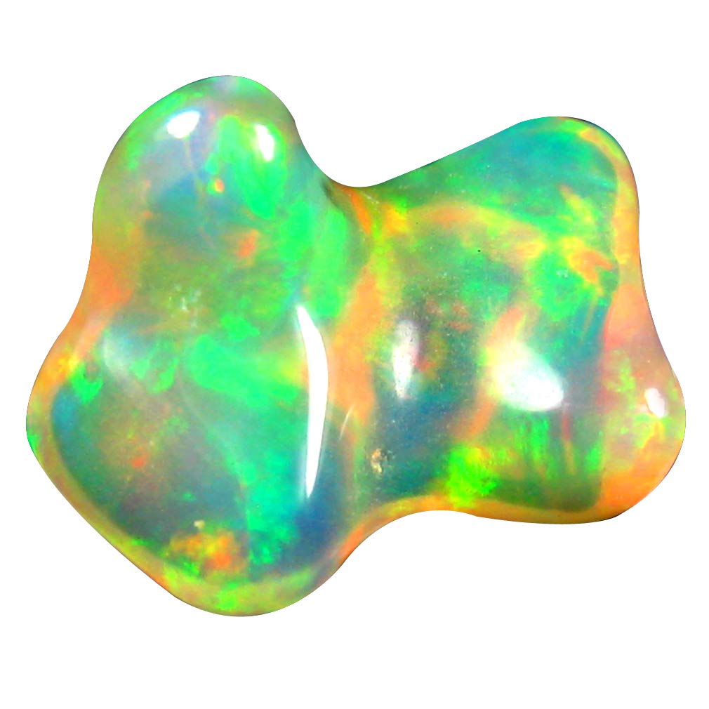 Opale éthiopienne naturelle de 4.65 ct pour création bijoux - 3