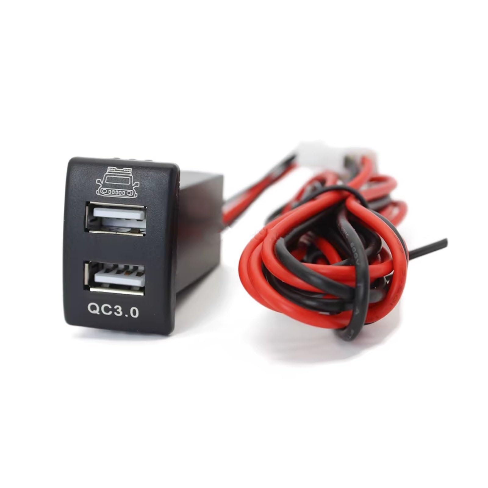 Console Centrale Porta USB Compatibile Con Suzuki Per Jimny Presa Adattatore Ricarica Telefono Auto Dual QC3.0 Presa Caricabatterie Porta USB