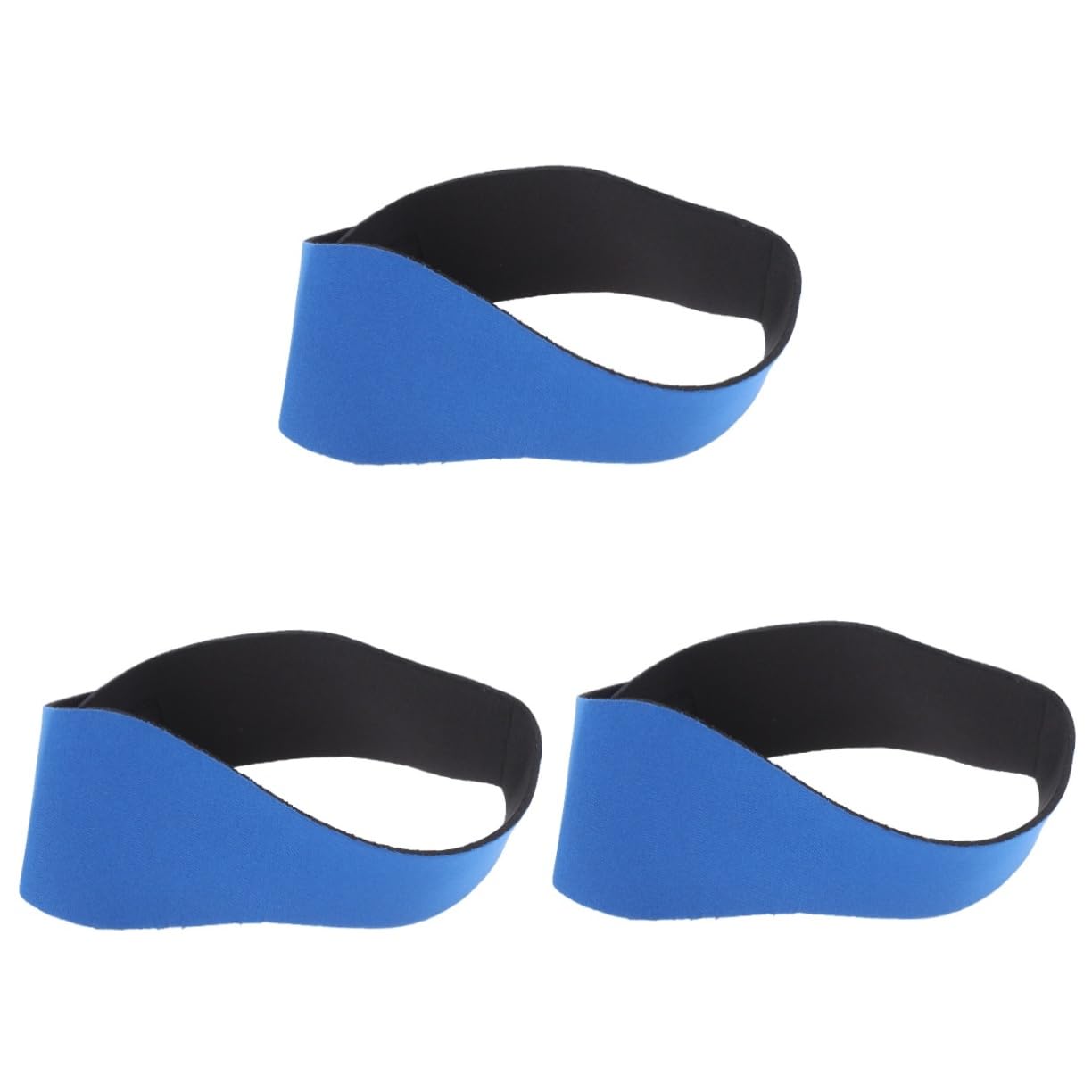 BESPORTBLE 3pcs Swimming Headband for Ears Adjustable Diving Yoga Hair Band for Boy Girl and Adults Activities