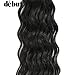 DÉBUT synthetic hair bundles with simple closure weave bundles with frontal swiss lace 9pcs Water Wave 20 inch 240g high temperature fiber