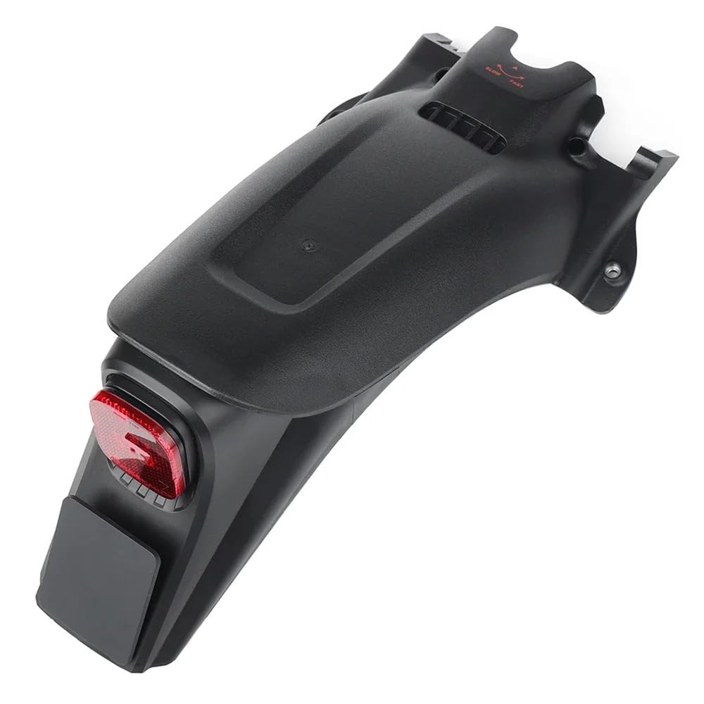 YTQMoreBNZ Front Rear Mudguard Fender With Tail Light Compatible With GT1 GT2 Electric Scooter Assembly Parts(Rear Fender)