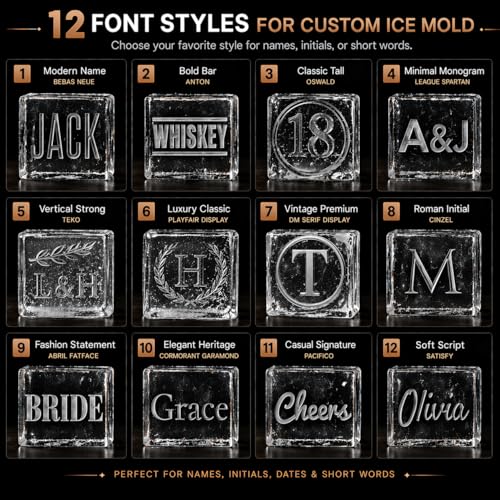 Molde personalizado para cubos de hielo de silicona miniatura 6