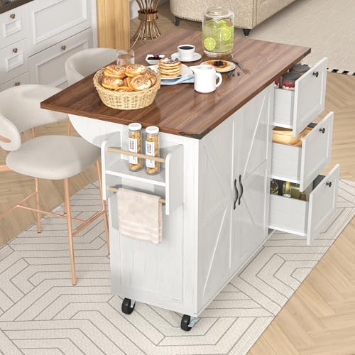 Îlot de cuisine sur roulettes pour aménager une cuisine étroite - 5