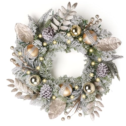 Valery Madelyn 16 Zoll/40CM Weihnachtskranz türkranz Weihnachten,...