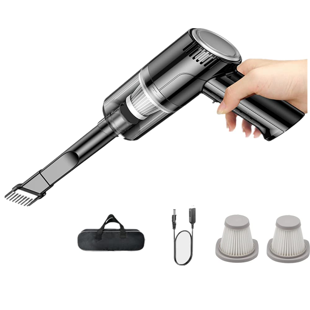 Aspirateur de voiture puissant avec charge rapide USB pour poils