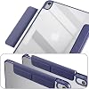 UnDePlus iPad 11.Nesil A16 11inç/10.Nesil 10.9inç ile uyumlu Kılıf Çift Magnetik Kapak Arka Sert Multi SkinPro Case