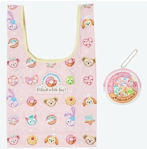 ショッピングバッグ エコバッグ ダッフィー＆フレンズ フィルド・ウィズ・ジョイ！ リゾート限定品 お土産 プレゼントのサムネイル