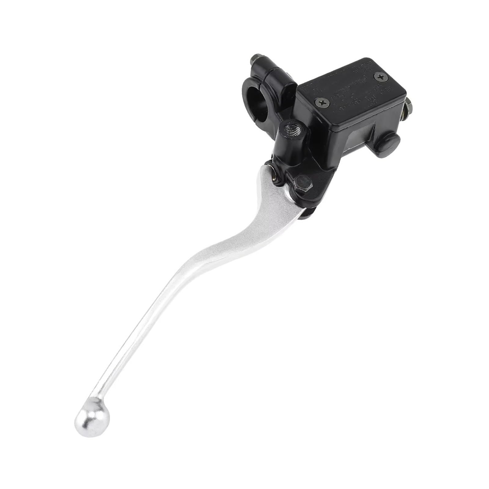 IUKMR Motorcycle Clutch Brake Lever 22MM M8/M10 Motorcycle Upper Front Brake Clutch Master Cylinder CNC Pump Reservoir Lever(No Hole Left)