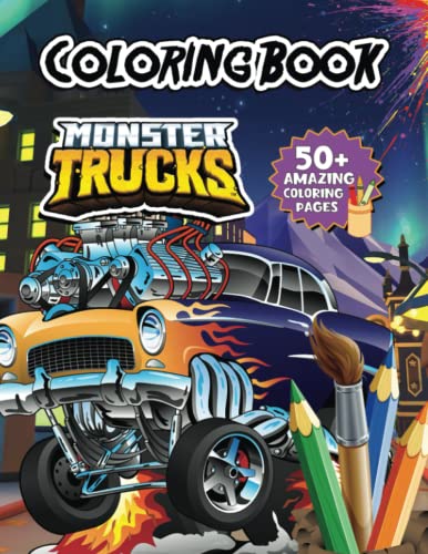 Consejos y reviews para comprar Coches blaze que puedes comprar esta semana. 31 Monster Truck Coloring Book For Kids 3-5: Monster Truck Coloring Books For Kids Ages 4-8 2-4 and Toddlers With 50+ Jumbo Colouring Pages To Color and Encourage Creativity.