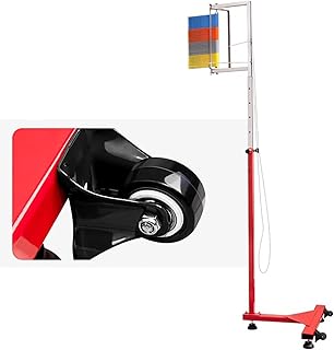 MOGGED Volleyball Training Equipment Tool, Vertical High Jumping Challenger Measurement Pole, Vertical Jumping Tester With Pulley for Kids Youth Adult