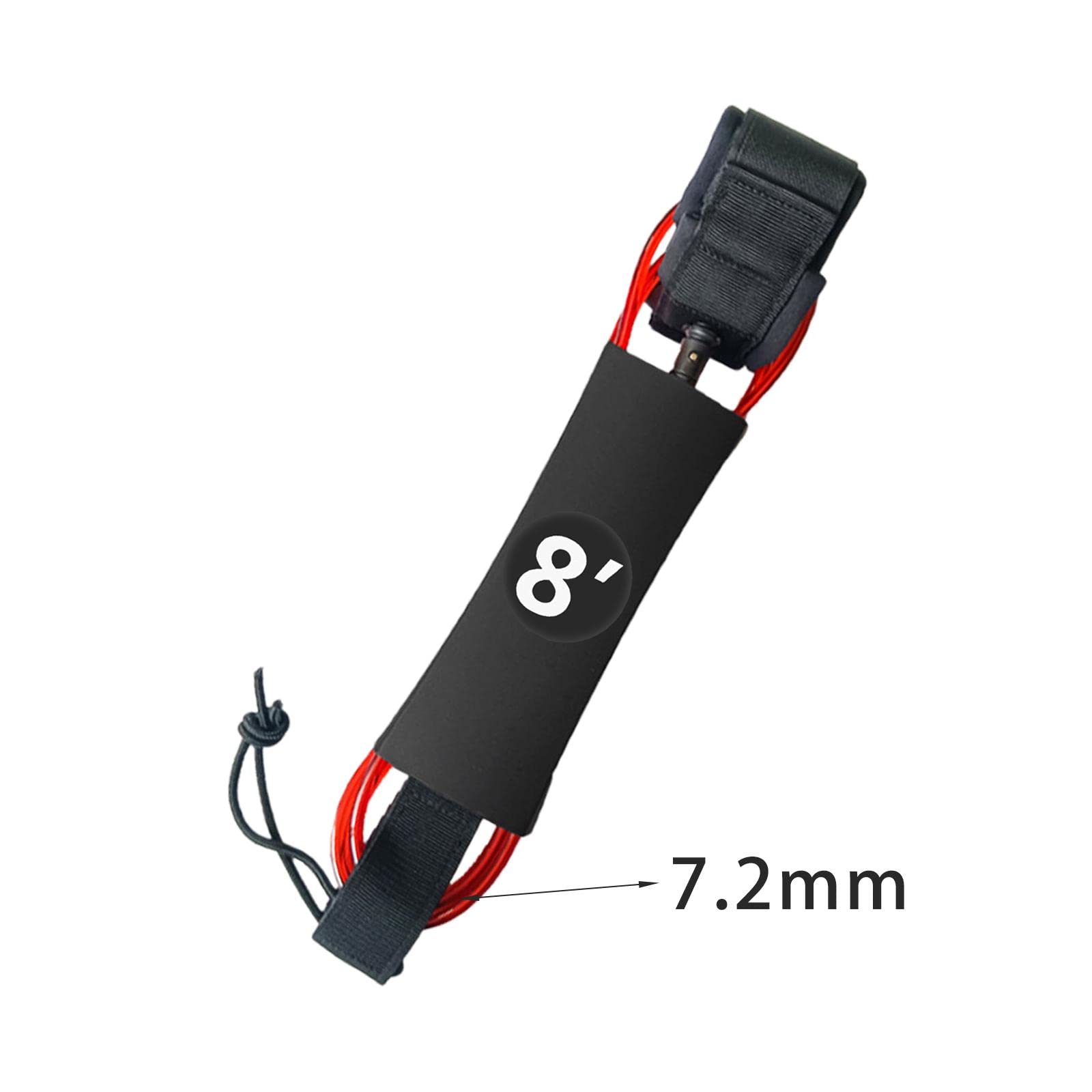 Baoblaze Leash per Tavola da Surf, Corda per Gamba da Surf, Leash Dritto per Stand-up Paddleboard, Leash da Surf, Cinghia da Esterno per Tavola da Surf, Fishbo