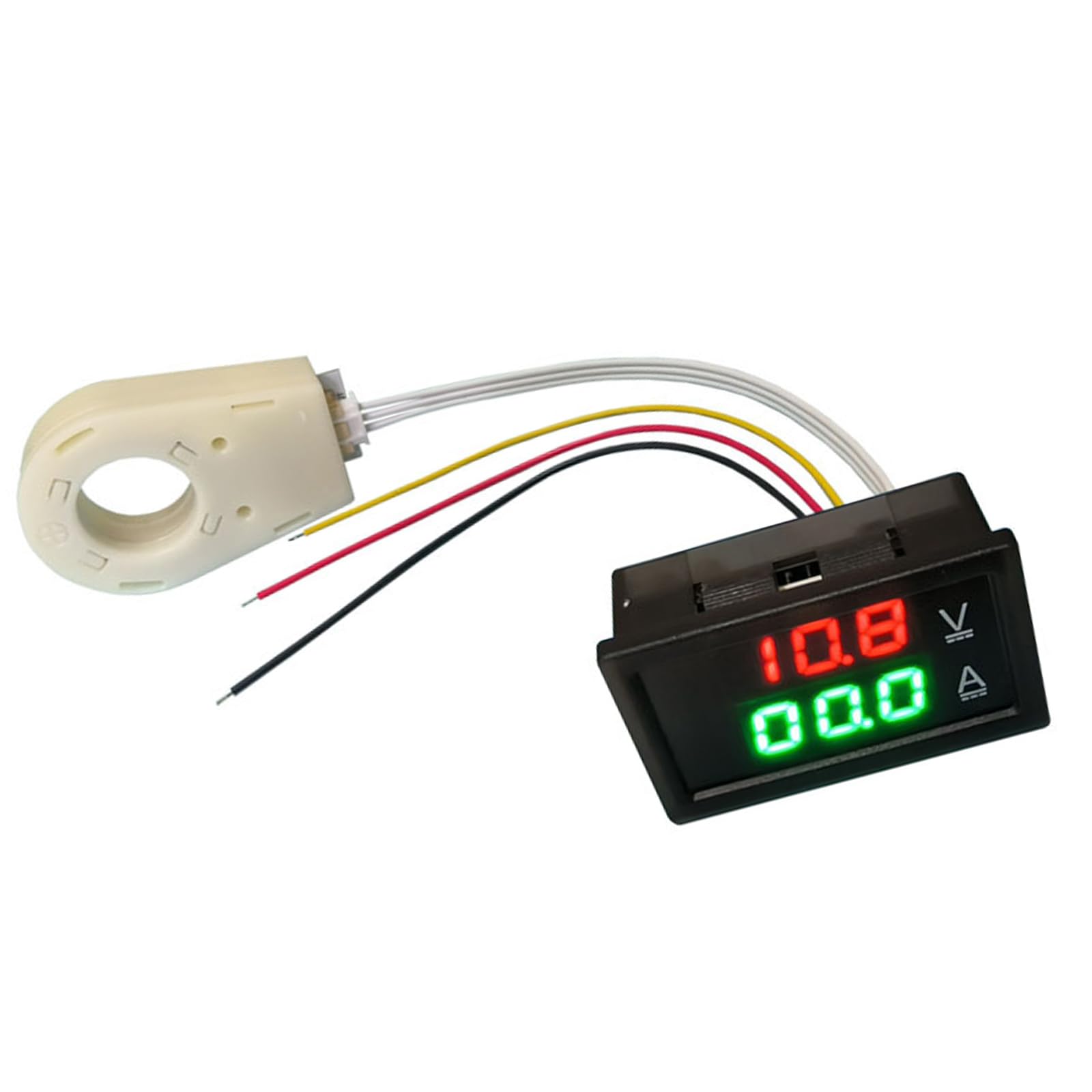 Voltmètre numérique ampèremètre DC300V 50-400A, testeur de Tension, Courant, 3 Bits, Double Panneau d ' Affichage LED, Tension